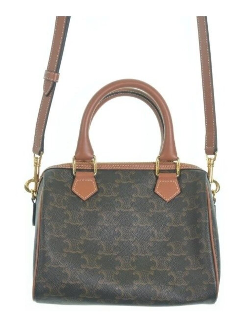 Celine Triomphe Canvas 2-Way Handbag